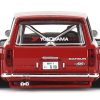 Datsun 510 Wagon "ADVAN" Black and Red (Designed by Jun Imai) "Kaido House" Special 1/64 Diecast Model Car by True Scale Miniatures