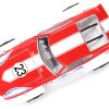 Nissan Fairlady Z RHD (Right Hand Drive) #23 "Kaido GT Omori Works" White and Red with Graphics (Designed by Jun Imai) "Kaido House" Special 1/64 Diecast Model Car by True Scale Miniatures - Image 5