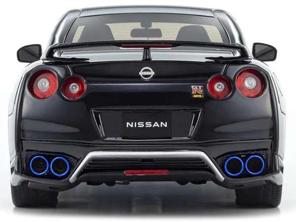 Nissan GT-R Premium Edition T-Spec RHD (Right Hand Drive) Midnight Purple Metallic 1/18 Model Car by Kyosho - Image 4