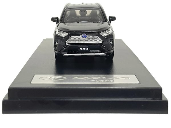 Toyota RAV4 Hybrid Black 1/64 Diecast Model Car by LCD Models - Image 4