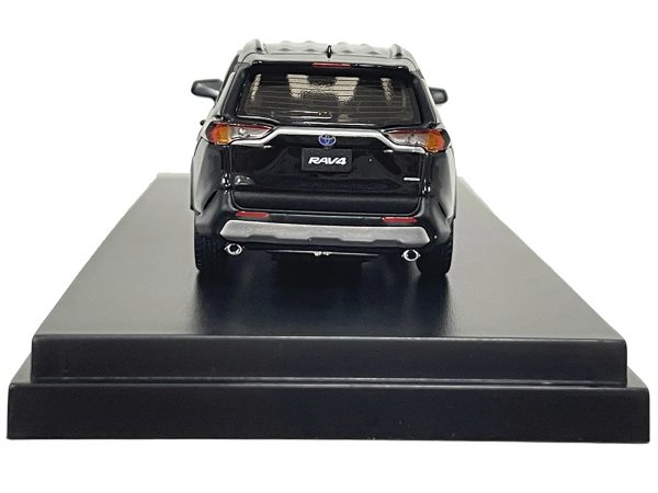 Toyota RAV4 Hybrid Black 1/64 Diecast Model Car by LCD Models - Image 3