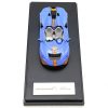 McLaren Elva Convertible Light Blue with Orange Accents "Gulf Oil" 1/64 Diecast Model Car by LCD Models - Image 3