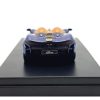 McLaren Elva Convertible Dark Blue Metallic with Orange Accents "Gulf Oil" 1/64 Diecast Model Car by LCD Models - Image 2