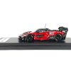 McLaren Senna GTR #36 Red with Black Top and Graphics 1/64 Diecast Model Car by LCD Models