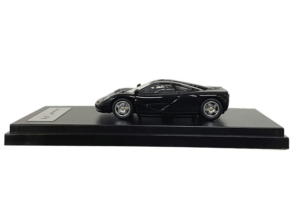 McLaren F1 Black 1/64 Diecast Model Car by LCD Models
