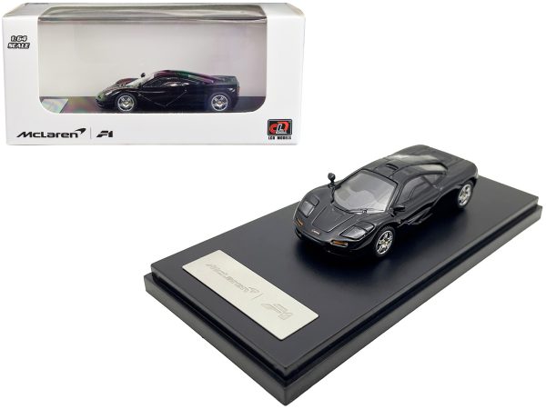 McLaren F1 Black 1/64 Diecast Model Car by LCD Models - Image 4