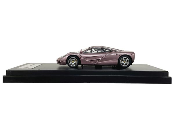 McLaren F1 Purple Metallic 1/64 Diecast Model Car by LCD Models - Image 3