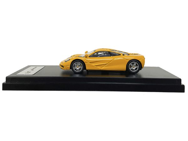 McLaren F1 Yellow 1/64 Diecast Model Car by LCD Models - Image 3