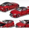 Lexus LC500 LB Works RHD (Right Hand Drive) Red Metallic with Carbon Top and Graphics Limited Edition to 1200 pieces 1/64 Diecast Model Car by Era Car