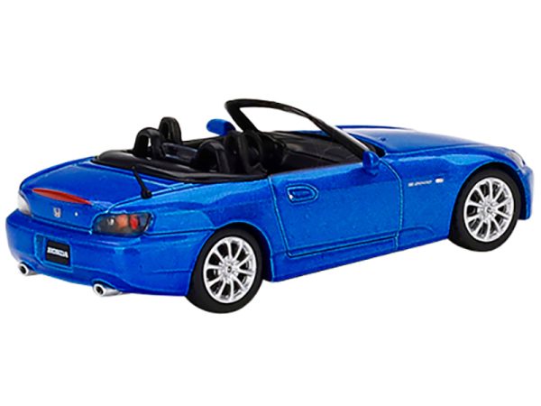 Honda S2000 (AP2) Convertible Laguna Blue Pearl Limited Edition to 3000 pieces Worldwide 1/64 Diecast Model Car by True Scale Miniatures - Image 2
