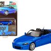 Honda S2000 (AP2) Convertible Laguna Blue Pearl Limited Edition to 3000 pieces Worldwide 1/64 Diecast Model Car by True Scale Miniatures - Image 4