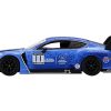 Bentley Continental GT3 RHD (Right Hand Drive) #11 Frank Bird - Nicolai Kjaergaard - Euan McKay Team Parker Total 24 Hours of Spa (2020) Limited Edition to 1800 pieces Worldwide 1/64 Diecast Model Car by True Scale Miniatures - Image 2
