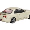 Nissan Skyline GT-R (R34) M-Spec RHD (Right Hand Drive) Silica Breath Gold Metallic Limited Edition to 3000 pieces Worldwide 1/64 Diecast Model Car by True Scale Miniatures