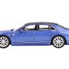 Bentley Flying Spur with Sunroof Neptune Blue Metallic with Black Top Limited Edition to 2400 pieces Worldwide 1/64 Diecast Model Car by True Scale Miniatures - Image 3