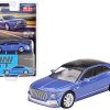 Bentley Flying Spur with Sunroof Neptune Blue Metallic with Black Top Limited Edition to 2400 pieces Worldwide 1/64 Diecast Model Car by True Scale Miniatures - Image 4
