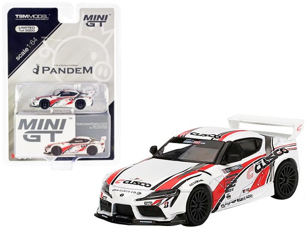 Toyota Pandem GR Supra V1.0 #770 RHD (Right Hand Drive) Yusuke Kusaba "Team Cusco Racing" Formula Drift Japan (2021) Limited Edition to 3000 pieces Worldwide 1/64 Diecast Model Car by True Scale Miniatures - Image 4