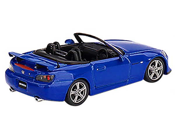 Honda S2000 (AP2) Type S Convertible RHD (Right Hand Drive) Apex Blue Limited Edition to 3000 pieces Worldwide 1/64 Diecast Model Car by True Scale Miniatures - Image 2