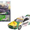 Nissan Skyline GT-R (R32) Gr. A RHD (Right Hand Drive) #2 Mark Skaife "Guia Touring Macau GP" (1991) Limited Edition to 1800 pieces Worldwide 1/64 Diecast Model Car by True Scale Miniatures - Image 4