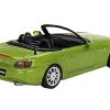 Honda S2000 (AP2) Convertible Lime Green Metallic Limited Edition to 1800 pieces Worldwide 1/64 Diecast Model Car by True Scale Miniatures - Image 2