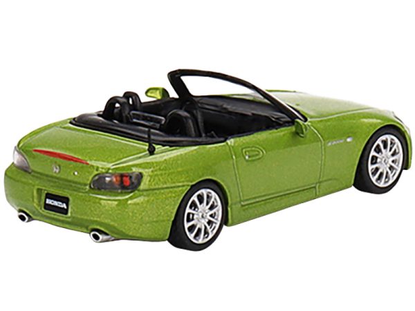 Honda S2000 (AP2) Convertible Lime Green Metallic Limited Edition to 1800 pieces Worldwide 1/64 Diecast Model Car by True Scale Miniatures - Image 2