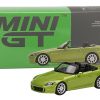 Honda S2000 (AP2) Convertible Lime Green Metallic Limited Edition to 1800 pieces Worldwide 1/64 Diecast Model Car by True Scale Miniatures - Image 3