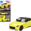 2023 Nissan Z Proto Spec Ikazuchi Yellow with Black Top Limited Edition to 3000 pieces Worldwide 1/64 Diecast Model Car by True Scale Miniatures - Image 3