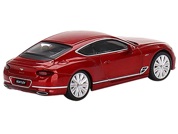 2022 Bentley Continental GT Speed Candy Red Limited Edition to 1200 pieces Worldwide 1/64 Diecast Model Car by True Scale Miniatures