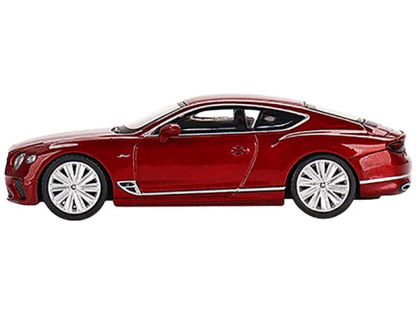 2022 Bentley Continental GT Speed Candy Red Limited Edition to 1200 pieces Worldwide 1/64 Diecast Model Car by True Scale Miniatures - Image 2