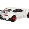 Toyota Pandem GR Supra V1.0 RHD (Right Hand Drive) Pearl White with Graphics Limited Edition to 2400 pieces Worldwide 1/64 Diecast Model Car by True Scale Miniatures