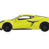 2023 Chevrolet Corvette Z06 Accelerate Yellow Limited Edition to 2400 pieces Worldwide 1/64 Diecast Model Car by True Scale Miniatures