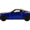 2023 Nissan Z Performance Seiran Blue Metallic with Black Top Limited Edition to 3000 pieces Worldwide 1/64 Diecast Model Car by True Scale Miniatures - Image 2