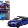 2023 Nissan Z Performance Seiran Blue Metallic with Black Top Limited Edition to 3000 pieces Worldwide 1/64 Diecast Model Car by True Scale Miniatures - Image 3
