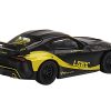 Toyota GR Supra "LB-Works" Matt Black with Yellow Graphics Limited Edition to 1800 pieces Worldwide 1/64 Diecast Model Car by True Scale Miniatures