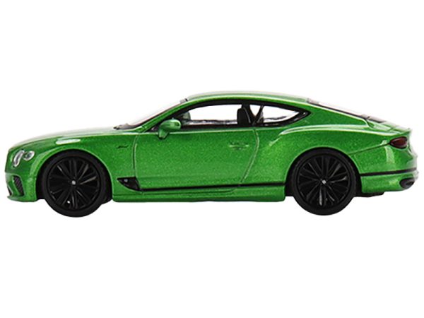 2022 Bentley Continental GT Speed Apple Green Metallic Limited Edition to 1200 pieces Worldwide 1/64 Diecast Model Car by True Scale Miniatures - Image 2