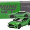 2022 Bentley Continental GT Speed Apple Green Metallic Limited Edition to 1200 pieces Worldwide 1/64 Diecast Model Car by True Scale Miniatures - Image 3