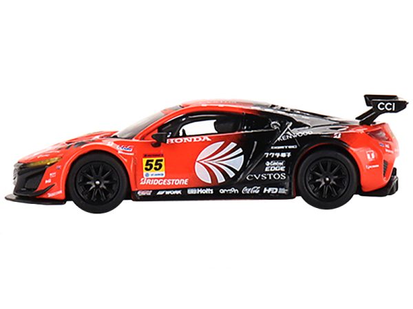 Honda NSX GT3 EVO22 #55 Hideki Mutoh - Iori Kimura "ARTA" Super GT Series (2022) Limited Edition 1/64 Diecast Model Car by True Scale Miniatures - Image 2