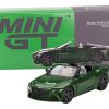 Bentley Mulliner Bacalar Convertible Scarab Green Metallic Limited Edition to 1200 pieces Worldwide 1/64 Diecast Model Car by True Scale Miniatures - Image 3