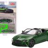 Bentley Mulliner Bacalar Convertible Scarab Green Metallic Limited Edition to 1200 pieces Worldwide 1/64 Diecast Model Car by True Scale Miniatures - Image 4