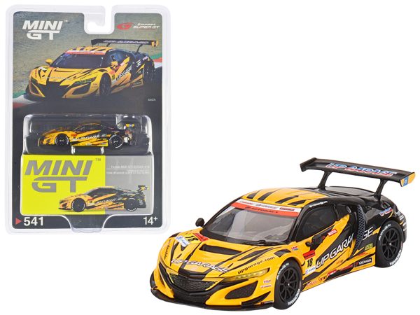 Honda NSX GT3 EVO22 #18 Takashi Kobayashi - Kakunoshin Ohta "Team UpGarage" "Super GT Series" (2022) Limited Edition 1/64 Diecast Model Car by True Scale Miniatures - Image 2