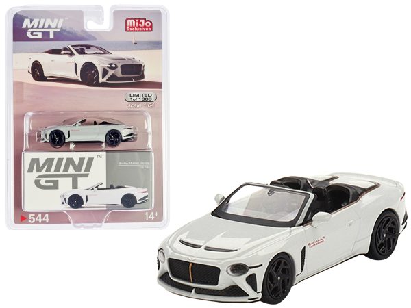 Bentley Mulliner Bacalar White "Car Zero" Limited Edition to 1800 pieces Worldwide 1/64 Diecast Model Car by True Scale Miniatures - Image 3