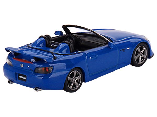 Honda S2000 (AP2) CR Convertible Apex Blue Metallic Limited Edition to 1200 pieces Worldwide 1/64 Diecast Model Car by True Scale Miniatures - Image 3