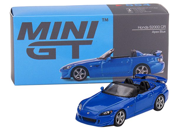 Honda S2000 (AP2) CR Convertible Apex Blue Metallic Limited Edition to 1200 pieces Worldwide 1/64 Diecast Model Car by True Scale Miniatures - Image 2
