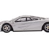 McLaren F1 Magnesium Silver Metallic Limited Edition to 3000 pieces Worldwide 1/64 Diecast Model Car by True Scale Miniatures - Image 2