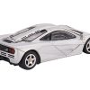 McLaren F1 Magnesium Silver Metallic Limited Edition to 3000 pieces Worldwide 1/64 Diecast Model Car by True Scale Miniatures