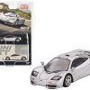 McLaren F1 Magnesium Silver Metallic Limited Edition to 3000 pieces Worldwide 1/64 Diecast Model Car by True Scale Miniatures - Image 3