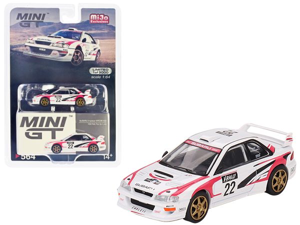Subaru Impreza WRC98 #22 Toshi Arai - Roger Freeman "Rally Tour de Corse" (1999) Limited Edition to 3000 pieces Worldwide 1/64 Diecast Model Car by True Scale Miniatures - Image 4