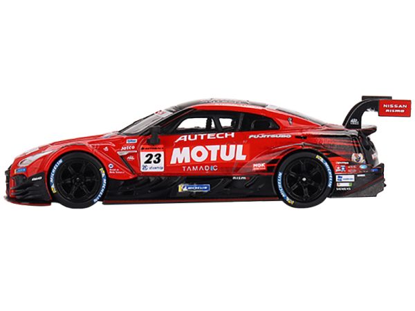 Nissan GT-R Nismo GT500 #23 "Motul Autech GT-R" Nismo "Super GT Series" (2021) Limited Edition 1/64 Diecast Model Car by True Scale Miniatures
