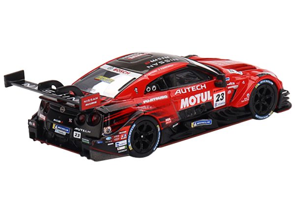 Nissan GT-R Nismo GT500 #23 "Motul Autech GT-R" Nismo "Super GT Series" (2021) Limited Edition 1/64 Diecast Model Car by True Scale Miniatures - Image 2