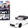 2023 Nissan Z Performance Everest White Metallic with Black Top Limited Edition to 3000 pieces Worldwide 1/64 Diecast Model Car by True Scale Miniatures - Image 4