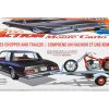 Skill 2 Model Kit 1980 Chevrolet Monte Carlo "Class Action" with Motorcycle and Trailer (Skill 2) 1/25 Scale Model Car by MPC